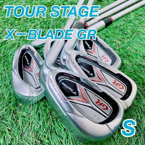 ゴルフクラブ メンズ アイアンセット ツアーステージ X-BLADE GR 右 NT0411