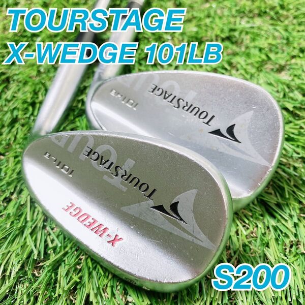 ゴルフ ウェッジ ツアーステージ X-WEDGE 101LB 右 NT0433