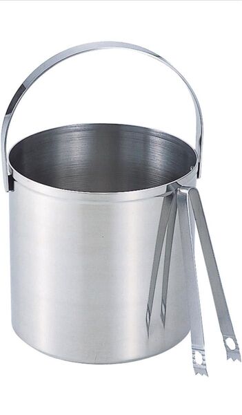 10個まとめ売り!ミスタースリム ステンレス アイスペール 大 蓋なし トング付18-8 3200ml MR-132