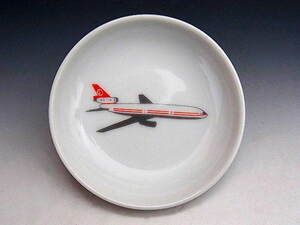  Malaysia aviation DC-10 legume plate * Old Noritake 