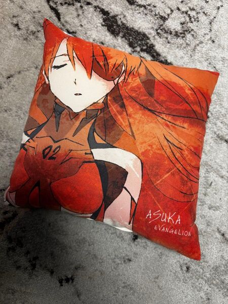 エヴァンゲリオン展限定 エヴァ展 クッション アスカ