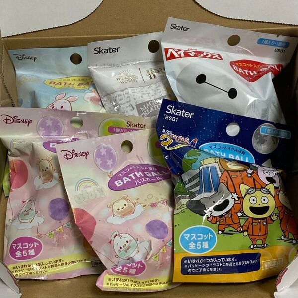 バスボール(マスコット入り)入浴料 6個