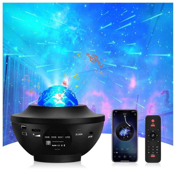 プラネタリウム 家庭用 子供 本格的 オーロラランプ Bluetooth 音楽