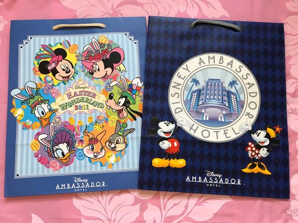 ディズニーホテル 紙袋2枚セット