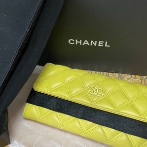 CHANEL カーフスキン長財布 完売 レアほぼ未使用