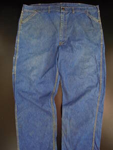 t0c 50's VINTAGE Lee 191-Z DUNGAREES Denim painter's pants Work UFO заклепка 