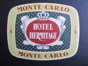  hotel label #oteru* L mita-ju# Monte Carlo # Monaco 