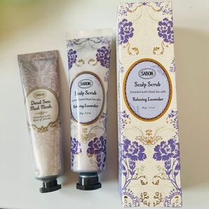 サボン SABON ヘッドスクラブ ラベンダー デッドシーマスク