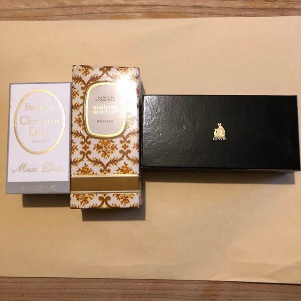 ミスディオール 香水 マダムロシャス ランバン miss dior madame rochas lanvin arpege 廃盤品