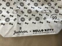 【同梱不可！】 juchheim ×キティ トートバッグ ★ユーハイム×ハローキティ　コラボ_画像3