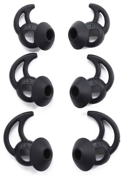 イヤーチップLMSサイズセット 黒 bose earbuds