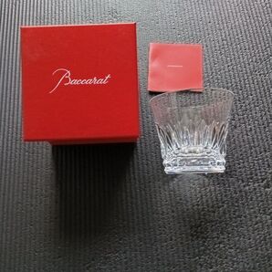 Baccarat ロックグラス 箱・説明書付