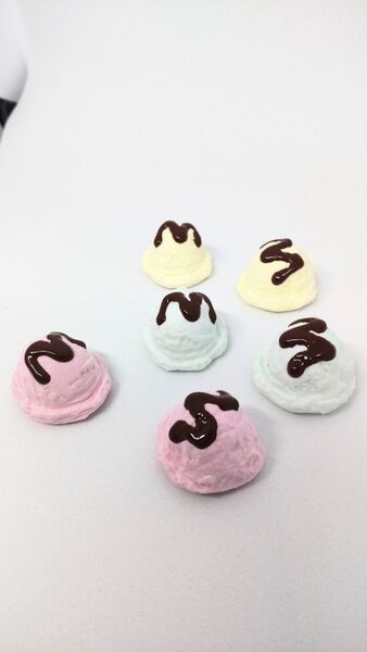 デコパーツ アイスクリーム ハンドメイド フェイクスイーツ