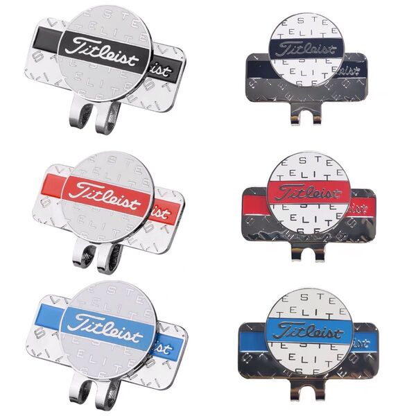 ゴルフ ボールマーカー クリップマーカー/Titleistタイトリスト