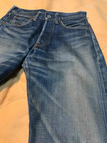 Levi's リーバイス501 BigE 66モデル 赤耳ビッグE ビンテージ インディゴ ジーンズ　デニムパンツ ジーンズ 古着 復刻 色落ち良し