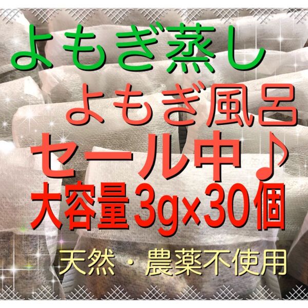 セール!(3g×33個) 約一ヶ月分 乾燥よもぎ 足湯 よもぎ蒸し よもぎ入浴剤