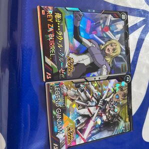 機動戦士ガンダムSEED DESTINY カード 2枚セット レイ・ザ・バレル レジェンドガンダム 2点セット