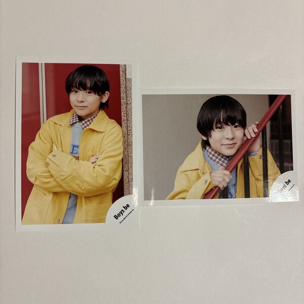 ※即購入不可※ POP UP STORE 公式写真 オフショ Boys be 亀井海聖