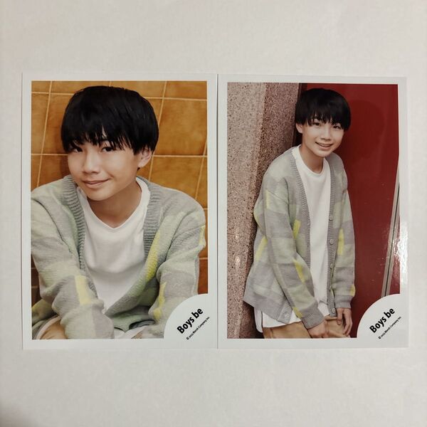 ※即購入不可※ POP UP STORE 公式写真 スプパラ ステッカーBoys be 中川惺太