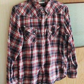 チェック シャツ 赤