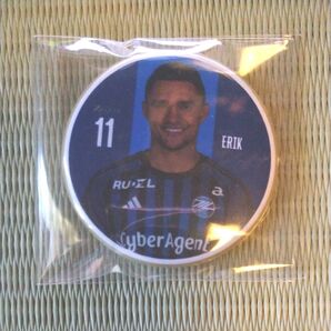 エリキ 缶バッジ 町田ゼルビア ガチャ ゼルビー 町田市 限定 サッカー Jリーグ