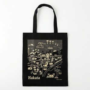 【紀ノ国屋】紀ノ国屋 マップトート HAKATA 【店舗限定商品】