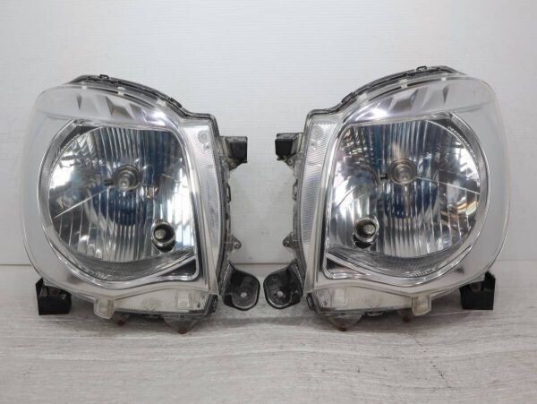 キレイ 破損なし 【コーティング済】 迅速発送 車検〇 STANLEY P9638 管理BR96-17 モコ MG33S ヘッドライト 左右