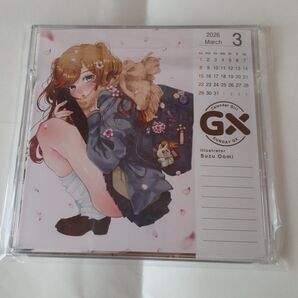 GX カレンダーガール 特製スクールカレンダー