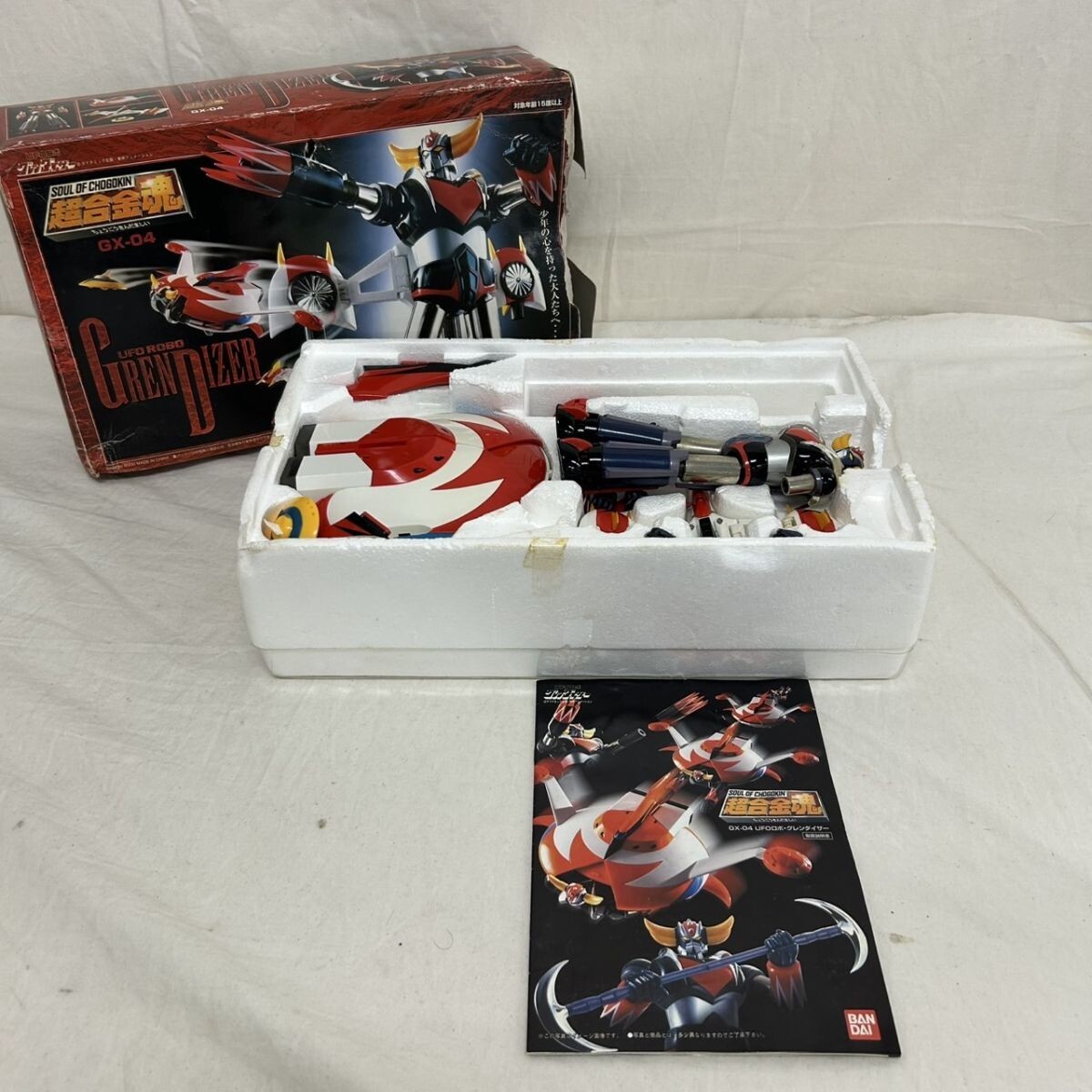 Yahoo!オークション -「超合金魂 gx-04 ufoロボグレンダイザー Yahoo!オークション -「超合金魂 gx-04 ufoロボグレンダイザー