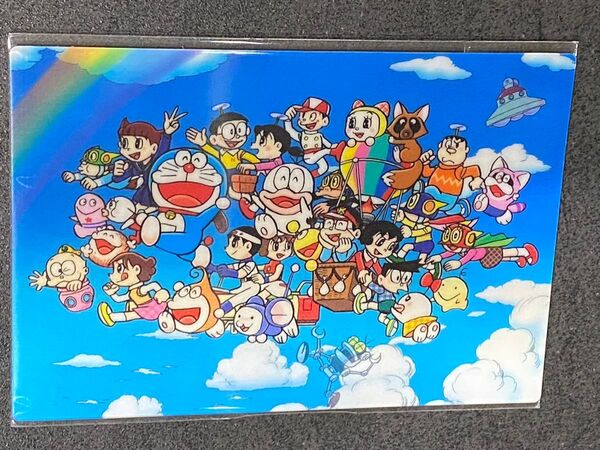 ドラえもん レンチキュラー ポストカード(キャラクター大集合)