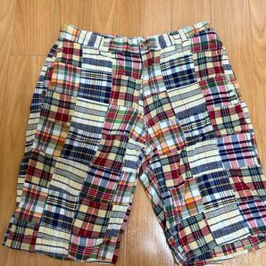 Gleam メンズハーフパンツ チェック
