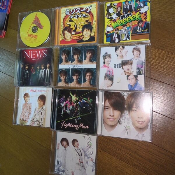 NEWS テゴマス CD DVD10枚セット