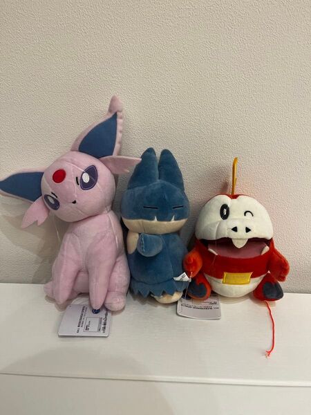 ポケットモンスター ポケモン ぬいぐるみ エーフィ ホゲータ ゴンベ 3体セット アミューズメント プライズ品