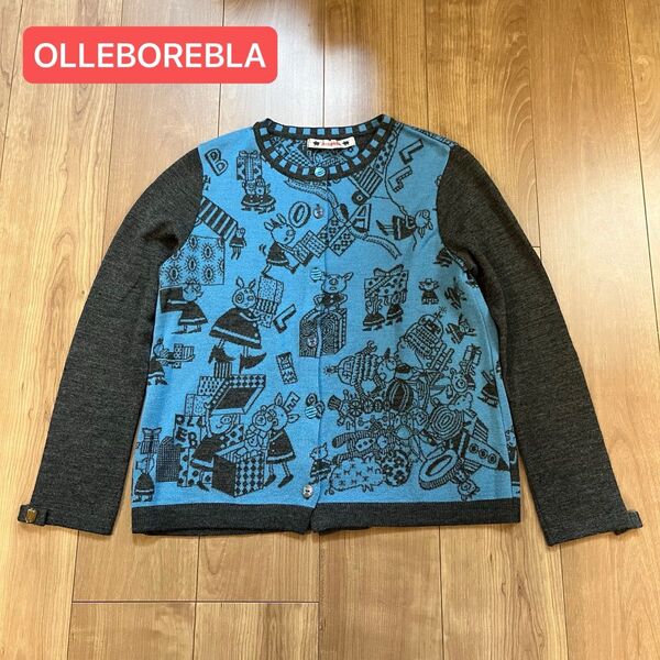OLLEBOREBLA アルベロベロ カーディガン ブタさんとおもちゃ