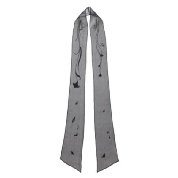 mame kurogouchi Floral Embroidered Scarf