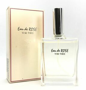 YUKI TORII ユキ トリヰ オード ローズ EDT 50ml ☆残量たっぷり9割　送料350円