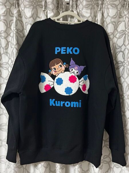 【新品】ペコちゃん クロミ トレーナー Mサイズ