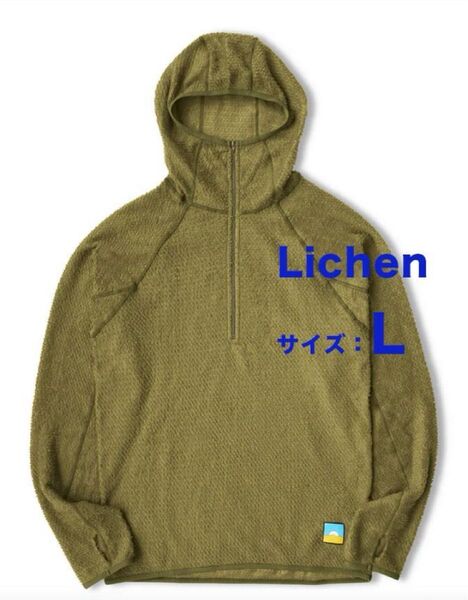 Senchi Designs A90 Half-Zip Lichen L