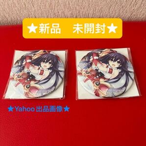 デート・ア・ライブ クリスマスフェア 75mmホロ缶バッジ 夜刀神十香 (コレクションクーポン★)