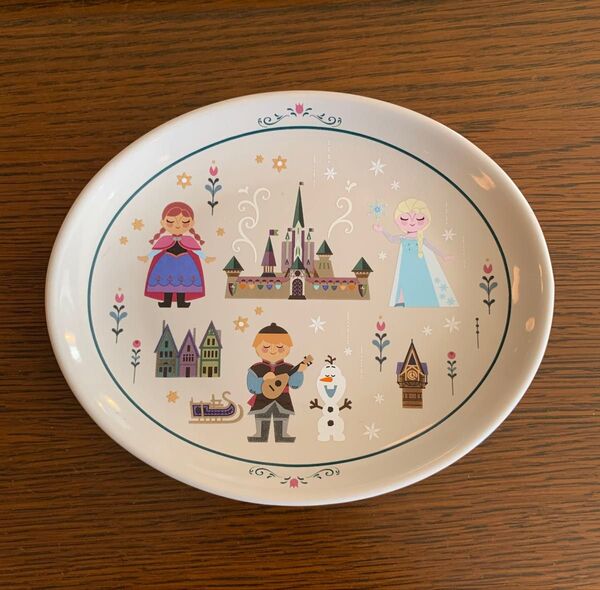 ディズニーシー アナと雪の女王 スーベニアプレート アナ雪