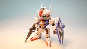 SDガンダム EXスタンダード ガンダムエアリアル (水星の魔女)※シール添付アリ ガンプラ 完成品 ジャンク