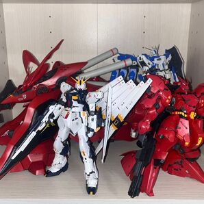 逆襲のシャアRG、HGガンプラまとめ売り 組み立て済み