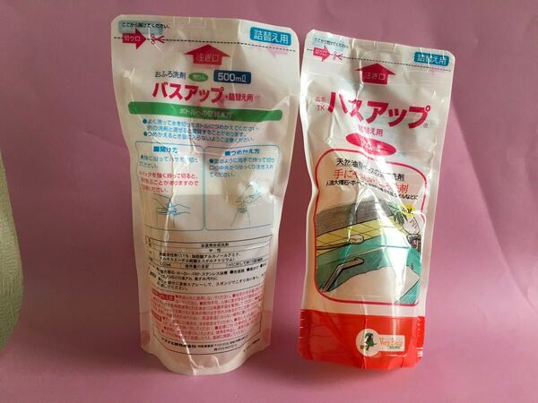 アズマ工業 おふろ洗剤 バスアップ 未使用 日用品 500ml2(合計1L)