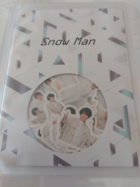 Snow Man フレークシール