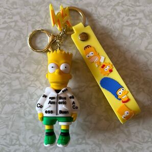 ザ・シンプソンズ バート キーホルダー キーリング ストラップ チャーム