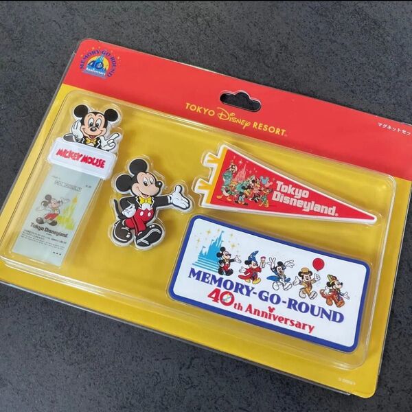 ディズニー40周年 ディズニー マグネット