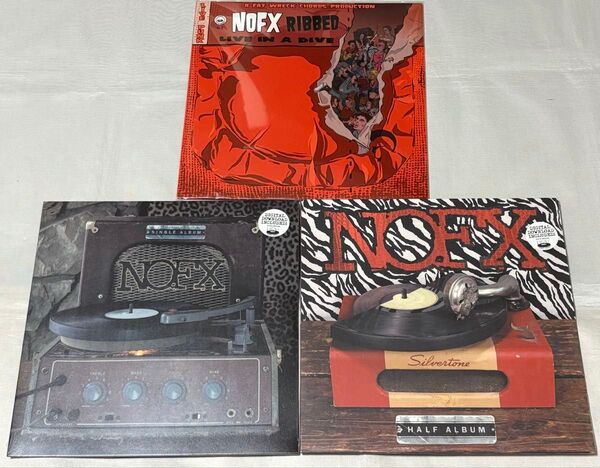 新品あり NOFX レコード3枚セット Fat Wreck Chords