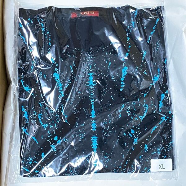 hazama ゴジラ フェイスTシャツ turquoise 青 XL ユニセックス