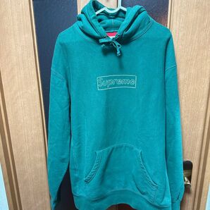 supreme kaws Box Logo グリーン
