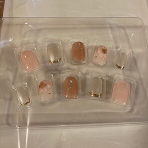 ミチネイル シアーフラワーの上品ネイル ノーマルS Sサイズ